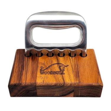 Imagem de Garra de Urso Churrasco Alumínio Personalizada - WOODBULL