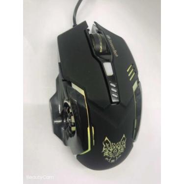 Imagem de Mouse Gamer BS-8108 6 botões led 7 cores - Bason tech