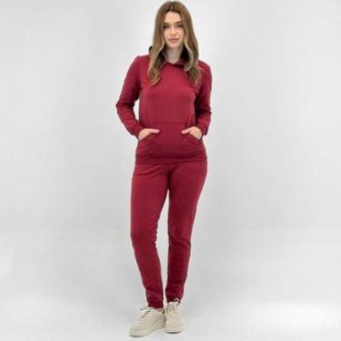 Imagem de Conjunto Malwee Moletom Blusa + Calça Feminino-Feminino
