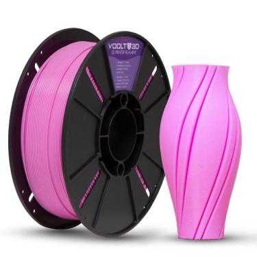 Imagem de Filamento Pla 1.75mm Voolt3d 1kg Alta Pureza High Speed Cor Sólida Vár