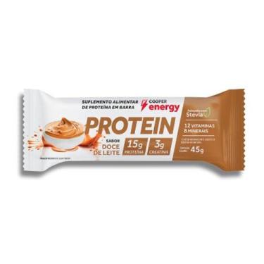 Imagem de Barra de Proteína Doce de Leite 45g Cooper Energy 1 Unidade - CLORESTE