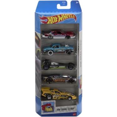 Imagem de Pack 5 Hot Wheels - HW Drag Strip - HTV54