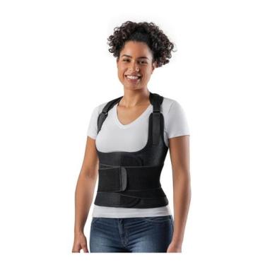 Imagem de Corretor Postural Ergonômico Cinta Protege Coluna Hidrolight, Estreito