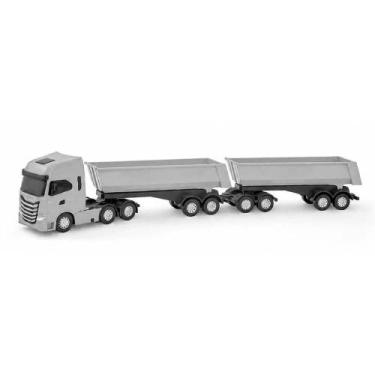 Imagem de Caminhão Rodotrem Basculante S-Way Iveco 830 Cinza - Usual