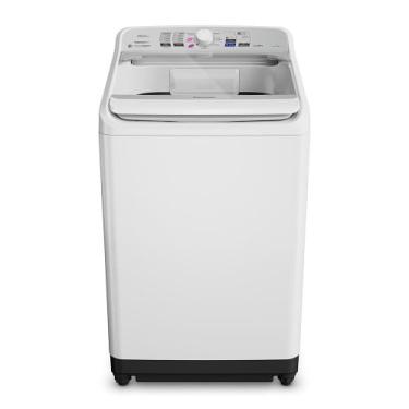 Imagem de Lavadora de Roupas Panasonic 15kg com 8 Programas de Lavagem e Smart Sense NA-F150B1W