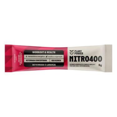 Imagem de Nitro400 Plant Power Workout e Health Sabor Beterraba e Laranja Sachê 