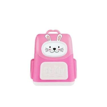 Imagem de Apontador Duplo Com Borracha Tris Mochila, Rosa