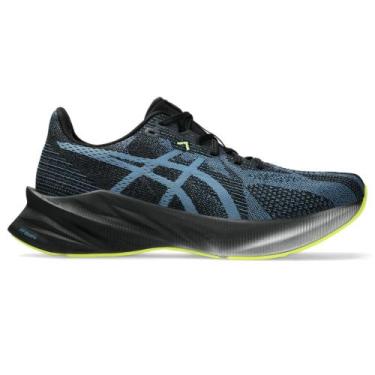 Imagem de Tenis asics dynablast 5 feminino, 35, Preto, Azul