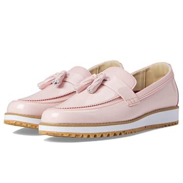 Imagem de FootJoy Tênis feminino de golfe Fj Sandy estilo temporada anterior, Rosa/branco, 39