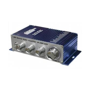 Imagem de Amplificador Mini 02ch USB 12Volts IS-AMP-220  - AUDIO PIPE