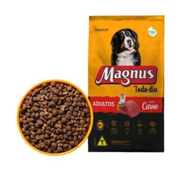 Imagem de Ração Magnus Premium Todo Dia Cães Adulto Carne- 15 Kg