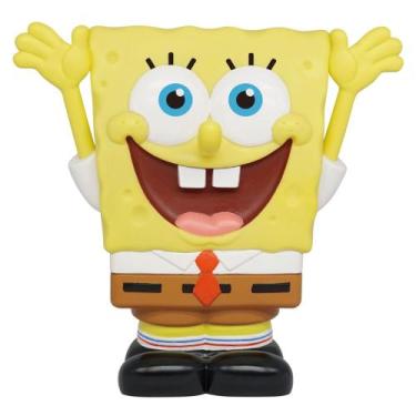 Imagem de Cofre formato 3d vinil bob esponja - Pillowtex 