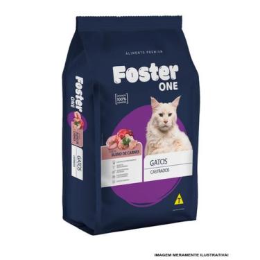 Imagem de Ração Foster Cats Premium Especial Para Gatos Castrado 10kg - BRAZILIA