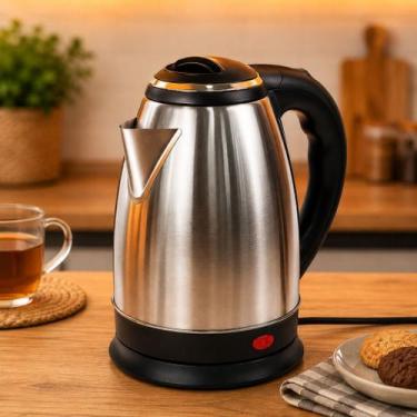 Imagem de Chaleira Elétrica de Inox 1800ml 220V TINGS - Chá - Café - Agua Quente