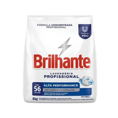 Imagem de Sabão Em Pó Brilhante Lava Roupa Lavanderia Profissional 4kg