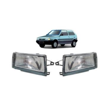 Imagem de Par farol fiat uno 1991 92 93 94 95 96 97 98 99 00 01 02 03 - BBS / AI