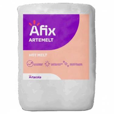 Imagem de Cola Hot Melt Granulada para Coladeira de Borda Afix 1814 Transparente