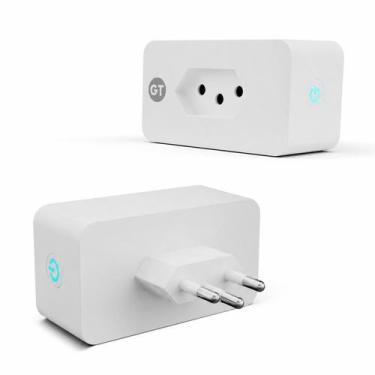 Imagem de Tomada Inteligente Smart Wi-Fi Luma 16A Branco Alexa Google Smart Life