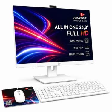 Imagem de Computador All in One 23,8 Polegadas Full HD Intel Core i55300U 16GB R