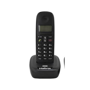 Imagem de Telefone sem Fio Intelbras TS 2512 com Tecnologia DECT 6.0 e Identificação de Chamadas Preto Kit com 2 Fones