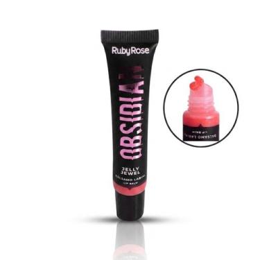 Imagem de Lip Balm Ruby Rose Obsidian Jelly Jewel Jasper Hidratante Labial com B