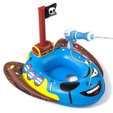Imagem de Boia Infantil AZDYJL Navio Pirata com Pistola de Água