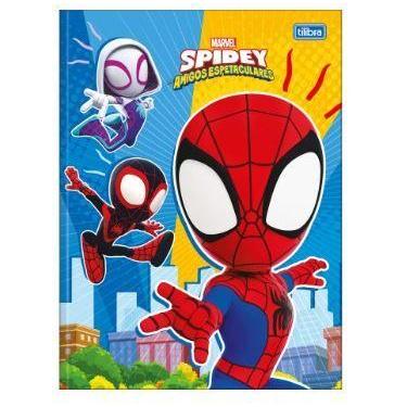 Imagem de Caderno Brochura Capa Dura Universitário Spidey 80 Folhas - CAPA 1 - T