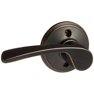 Imagem de SCHLAGE Fechadura de alavanca canhoto Merano, bronze envelhecido (F170 MER 716 LH)
