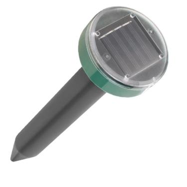 Imagem de Repelente Ultrassónico Energia Solar Jardim Peste Cobra Rato