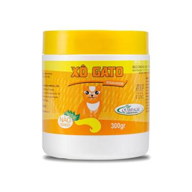 Imagem de Xô Gato Educador Granulado Espanta E Afasta Quimiagri 300g