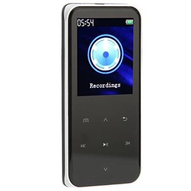 Imagem de MP3 Player digital com Bluetooth 4.2, MP4/leitor de música com gravador de voz, tela LCD sensível ao toque, fone de ouvido, som HiFi para corridas de caminhada (#3)