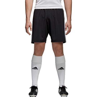 Imagem de Bermuda infantil Adidas Condivo 18, cinza escuro/branco, pequena
