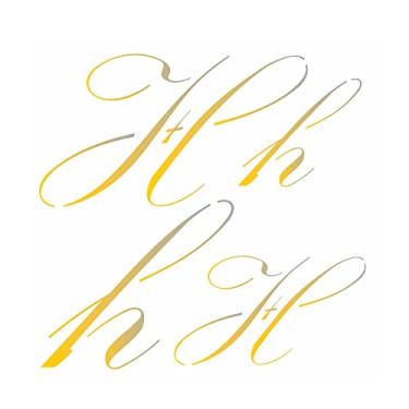Imagem de Stencil de Acetato para Pintura OPA 14 x 14 cm – 1803 – Manuscrito H