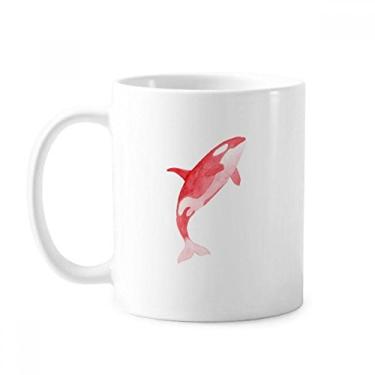 Imagem de IUCN Caneca de cerâmica com animais ameaçados de extinção, baleia, assassino, baleia, cerâmica, xícara de café e porcelana