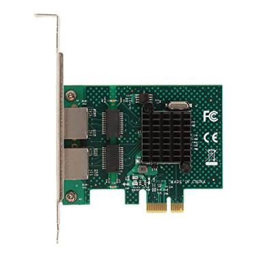 Imagem de Placa Ethernet PCIE X1, BCM5720 Gigabit Ethernet Cabo de Cobre de Porta Dupla RJ45 Media Adaptador de Rede PCIE, para WOL PXE VLAN, para VMware ESXi