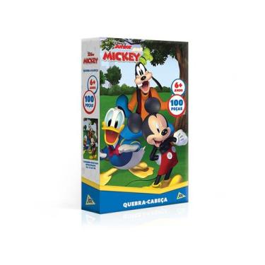 Imagem de Quebra Cabeça Disney Mickey 100 Peças Toyster