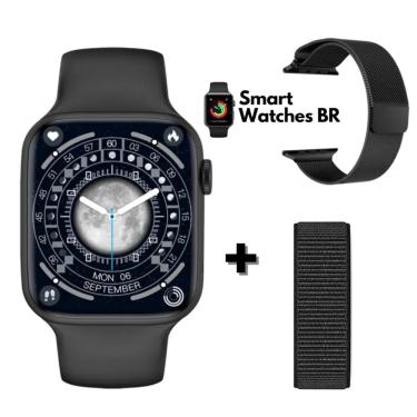 Imagem de Lançamento SmartWatch Iwo W59 pro 47MM séries 9 Tela Infinita 2,2 + 2 Pulseiras