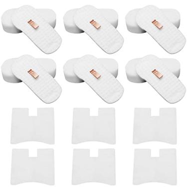 Imagem de HEROSKY Pacote com 6 filtros pós-motor e 6 pacotes de substituição de filtro de espuma e feltro para aspirador de pó Shark com fio HZ2000, HZ2002, HZ251. Compare a peça # XFFKHZ2000 e XPMFHZ2000.