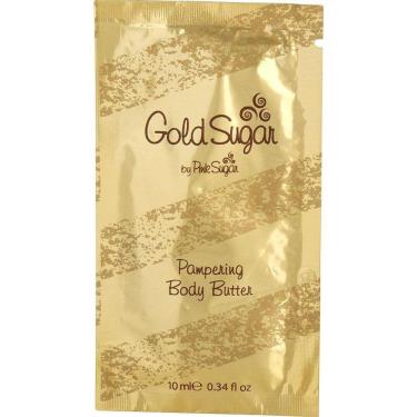 Imagem de Perfume Feminino Gold Sugar Aquolina Pampering Body Butter 10 Ml