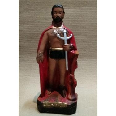 Imagem de Imagem Exu Meia Noite Escultura Gesso Estatua 20 cm
