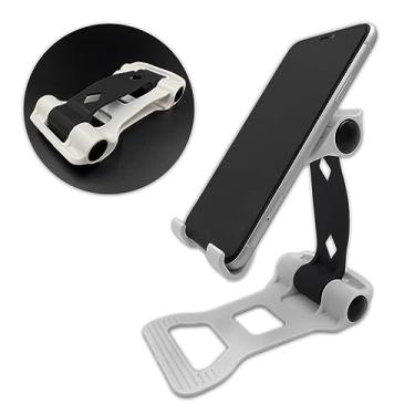 Imagem de Suporte Para Celular Mesa Tripé Portátil Ajustável Preto Strong Tech