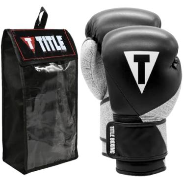 Imagem de TITLE BOXING Luva de Boxe e Muay Thai Boxing Prime Title - Preto - 10Oz