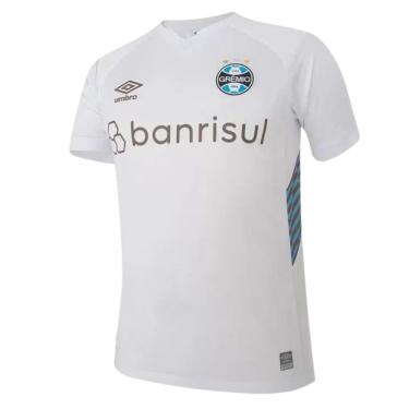 Imagem de Camisa Masculina Grêmio Umbro 2023 Away Branco
