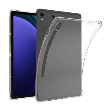 Imagem de Capa Capinha Protetora Air Anti Impacto Para Galaxy Tab S9 Normal Tela 11" X710 X716 Case Transparente - Danet
