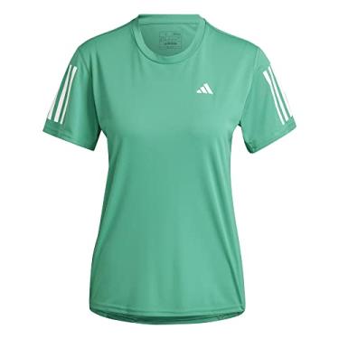 Imagem de Camiseta Adidas Own The Run Feminina Verde