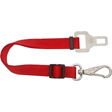 Imagem de Adaptador para Cinto de Segurança Vermelho Amf Pet Pequeno