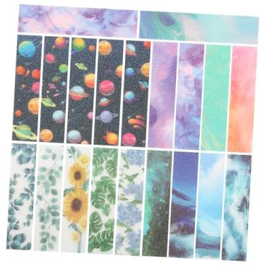 Imagem de ERINGOGO 60 Peças barra sensorial tiras sensoriais para crianças de mesa decoração de skate adesivos ferramenta de redução de ansiedade para adultos tiras para acalmar