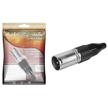 Imagem de PERFORMANCE SOUND Plug Cannon Prime - Cannon Macho - Preto