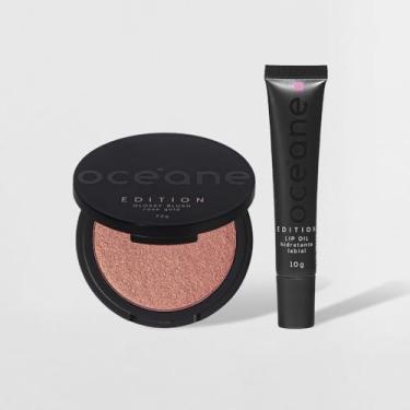 Imagem de Kit Blush Cintilante Rose Gold + Lip Oil Blossom Océane Edition (2 Produtos)