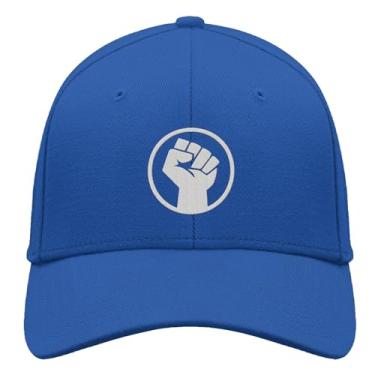 Imagem de Boné Dad Work Hard, Come on Trucker Hat for Women Fashion Bordado Snapback, Azul escuro, Tamanho Único